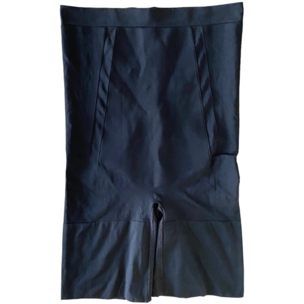 Spanx Black High Waist Mid Thigh Shaper Shorts